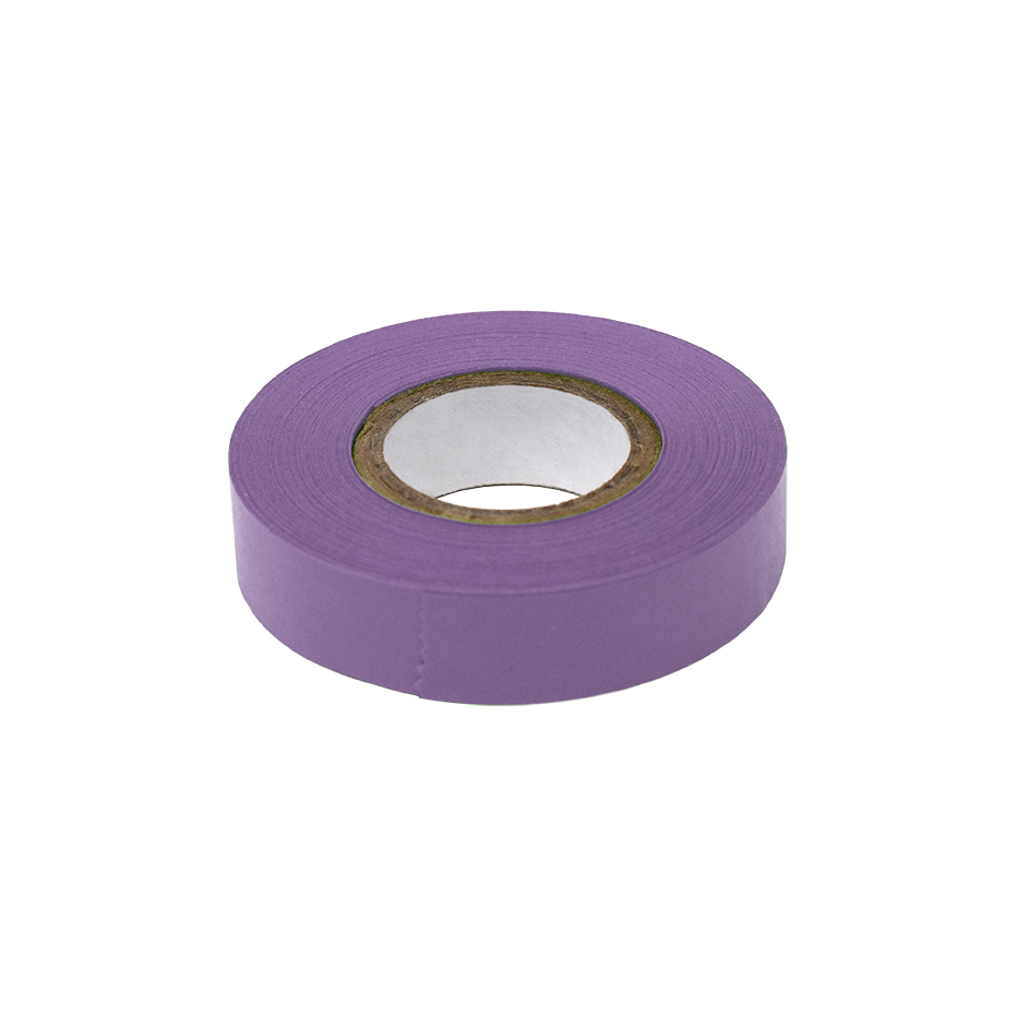 Globe Scientific Labeling Tape, 1/2" x 500" per Roll, 6 Rolls/Box, Lavender 
